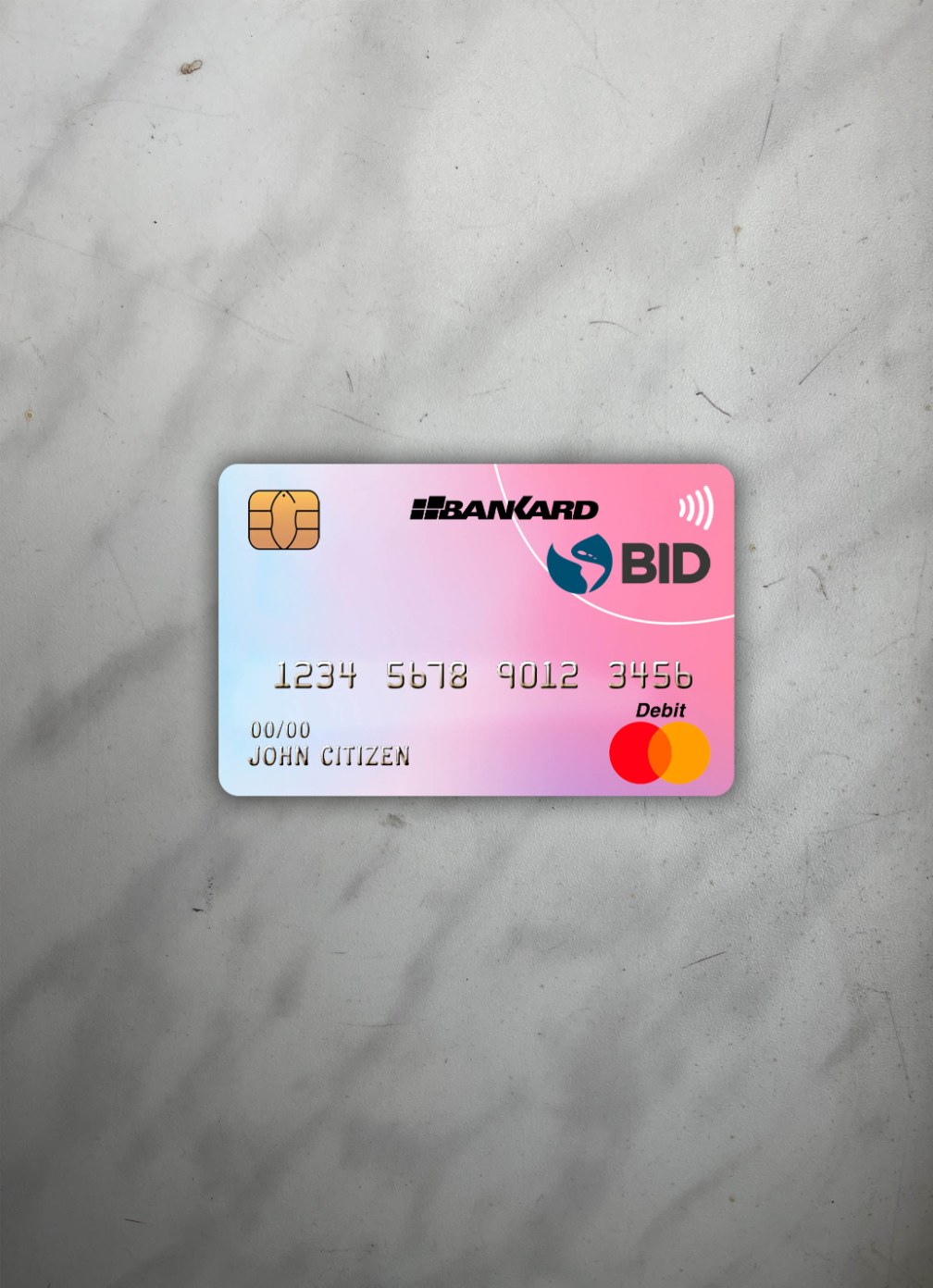 Ecuador Banco Interamericano de desarrollo (BID) bank mastercard photolook front